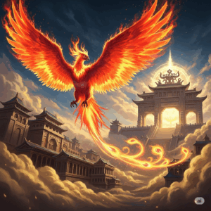 Slot dengan karakter burung api penjaga surga
