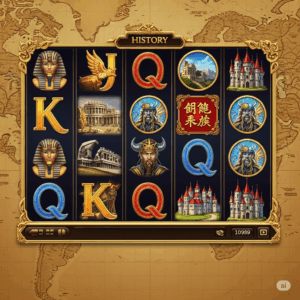 Slot bertema sejarah dunia dan peradaban