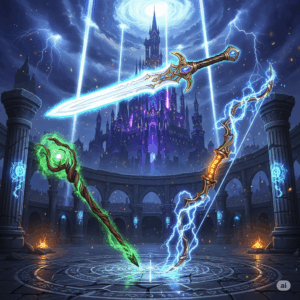 Slot dengan fitur senjata ajaib